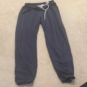 THE GREAT - Navy Sweatpants